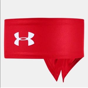 Under Armour Red‎ Tie Headband